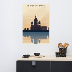 Saint Pétersbourg - Posters de villes