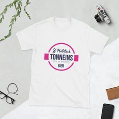 T-shirt J'habite à Tonneins Awaï Store S 