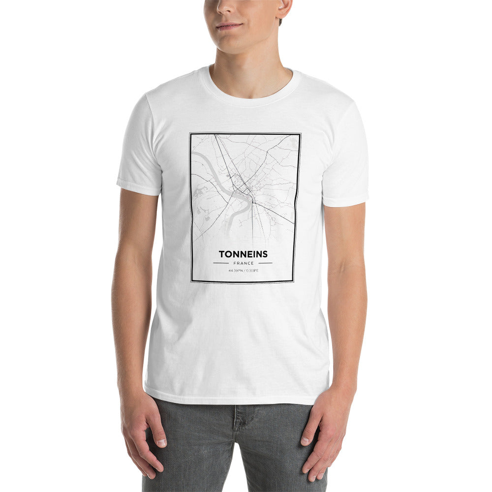 T-shirt Carte de Tonneins