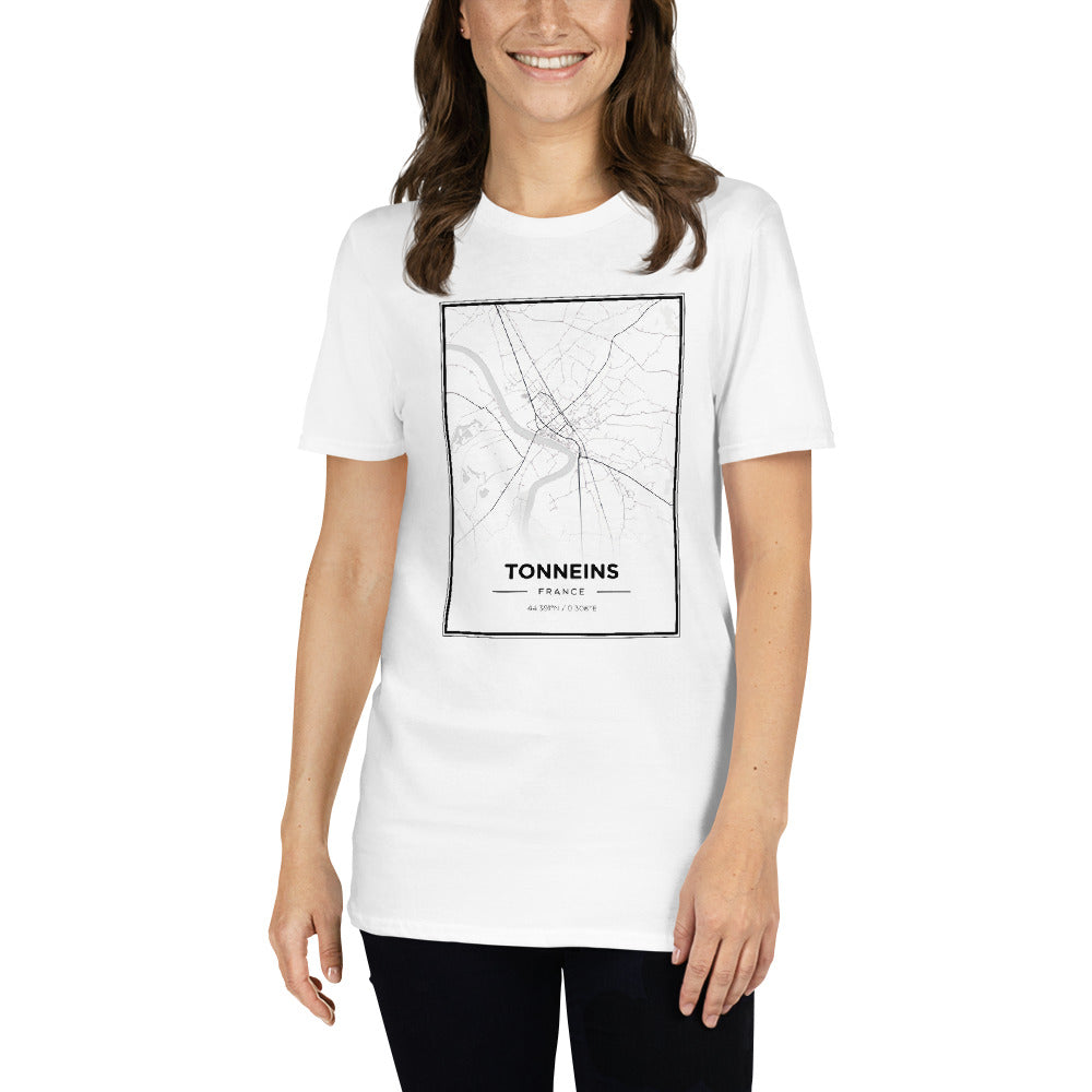 T-shirt Carte de Tonneins